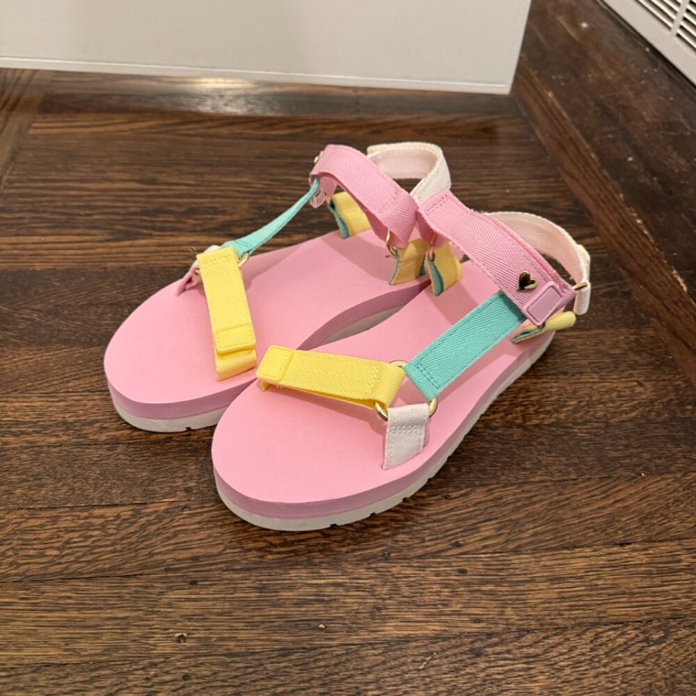 NWOT Stoney Clover Lane Pastel Sandals W Size 8